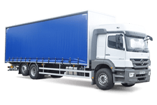 Van Hire Scunthorpe - 26 Tonne Curtain Side Truck - Truck hire Scunthorpe